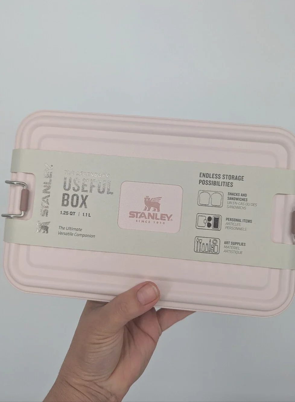 New stanley Classic Legendary Useful Box 1.25 QT Rose Quartz Pink Lunch gift 🎁